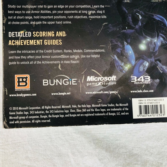 Halo Reach Signature Series Strategy Bradygames - Picture 3 of 6